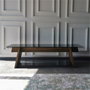 Hanah Home Soporte de TV en Nogal y Negro